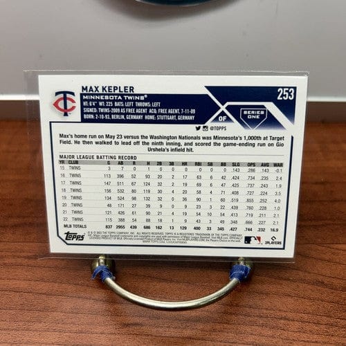 Cheap Sneaks Footwear/Sports Cards Baseball Card 2023 Topps #253 Max Kepler Minnesota Twins