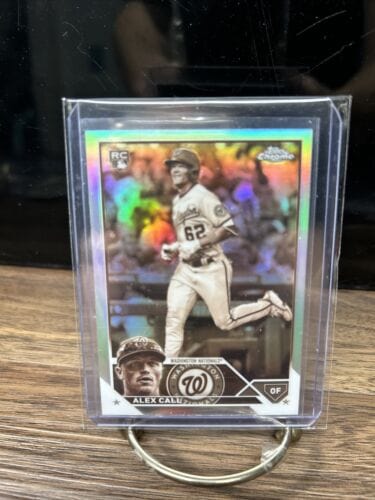 Cheap Sneaks Footwear/Sports Cards Baseball Card 2023 Topps Chrome - Alex Call Sepia Refractor Rookie Card No. 187
