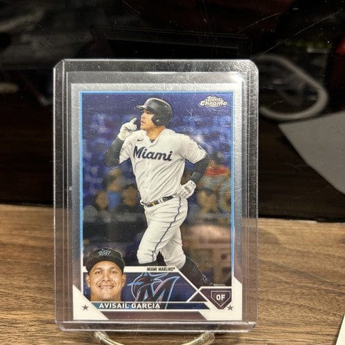Cheap Sneaks Footwear/Sports Cards Baseball Card 2023 Topps Chrome Baseball Avisail Garcia Card #35 Miami Marlins