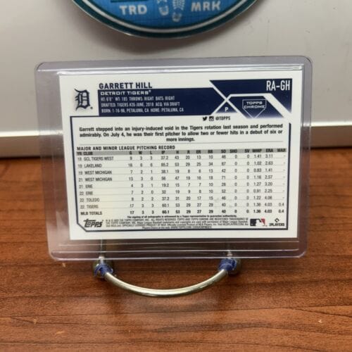 Cheap Sneaks Footwear/Sports Cards Baseball Card 2023 Topps Chrome Garrett Hill Rookie Autograph Auto #RAGH Tigers MINT