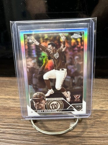 Cheap Sneaks Footwear/Sports Cards Baseball Card 2023 Topps Chrome Joey Meneses 60 RC Sepia Refractor | Washington Nati