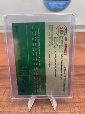 Cheap Sneaks Footwear/Sports Cards Baseball Card 2023 Topps Chrome Platinum Anniversary #132 Jim Edmonds