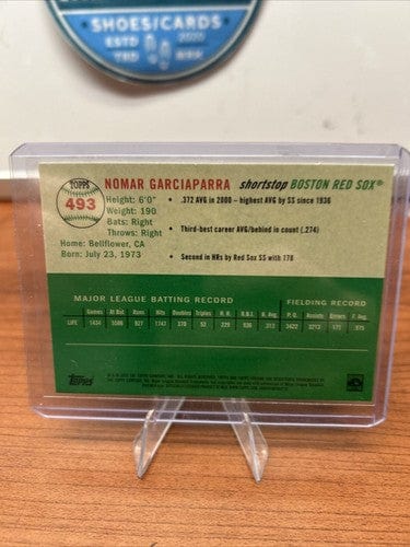 Cheap Sneaks Footwear/Sports Cards Baseball Card 2023 Topps Chrome Platinum Anniversary - #493 Nomar Garciaparra