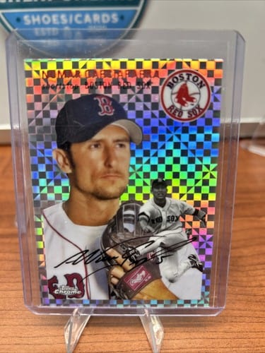 Cheap Sneaks Footwear/Sports Cards Baseball Card 2023 Topps Chrome Platinum Xfractor Anniversary Nomar Garciaparra Refr