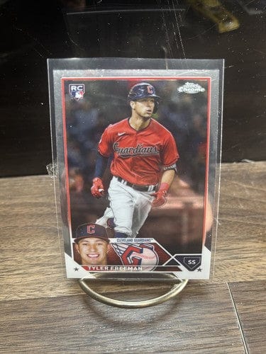 Cheap Sneaks Footwear/Sports Cards Baseball Card 2023 Topps Chrome Tyler Freeman (RC) #16