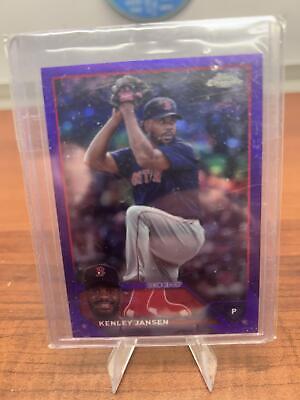 Cheap Sneaks Footwear/Sports Cards Baseball Card 2023 Topps Chrome Update #USC118 Kenley Jansen Purple #/250