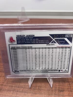 Cheap Sneaks Footwear/Sports Cards Baseball Card 2023 Topps Chrome Update #USC118 Kenley Jansen Purple #/250