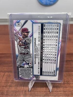 Cheap Sneaks Footwear/Sports Cards Baseball Card 2023 Topps Cosmic Chrome #189 Willson Contreras