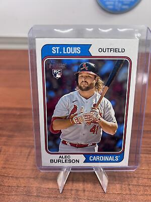 Cheap Sneaks Footwear/Sports Cards Baseball Card 2023 Topps Heritage #171 Alec Burleson