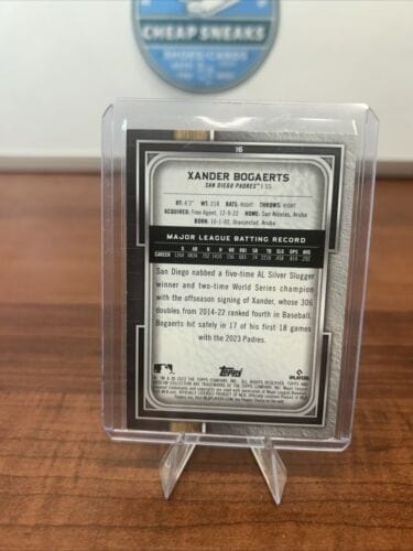 Cheap Sneaks Footwear/Sports Cards Baseball Card 2023 Topps Museum Collection #16 Xander Bogaerts Gold #/150