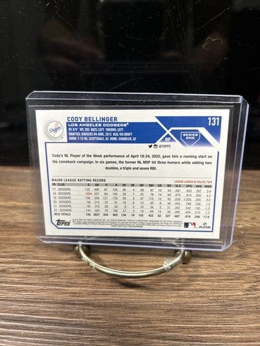 Cheap Sneaks Footwear/Sports Cards Baseball Card 2023 Topps Series 1 - #131 Cody Bellinger