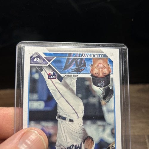 Cheap Sneaks Footwear/Sports Cards Baseball Card 2023 Topps Series 1 Baseball JJ Bleday Rookie Card #205 Miami Marlins,