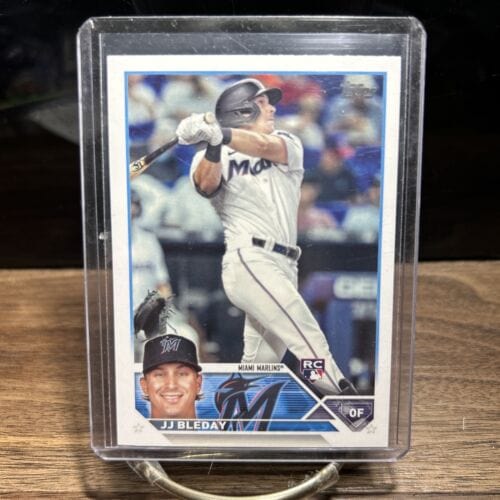 Cheap Sneaks Footwear/Sports Cards Baseball Card 2023 Topps Series 1 Baseball JJ Bleday Rookie Card #205 Miami Marlins,