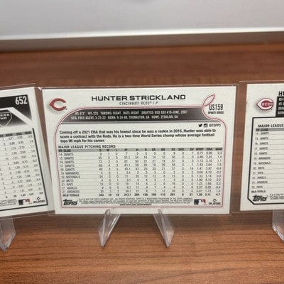Cheap Sneaks Footwear/Sports Cards Baseball Card 2023 Topps Series 2 Baseball Card #652 Hunter Strickland - Cincinnati