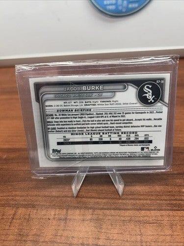 Cheap Sneaks Footwear/Sports Cards Baseball Card 2024 Bowman Chrome Jacob Burke 1st Bowman Base #BCP-116 Chicago White