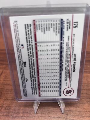 Cheap Sneaks Footwear/Sports Cards Baseball Card 2024 Topps Chrome #175 José Fermín Sepia Refractors