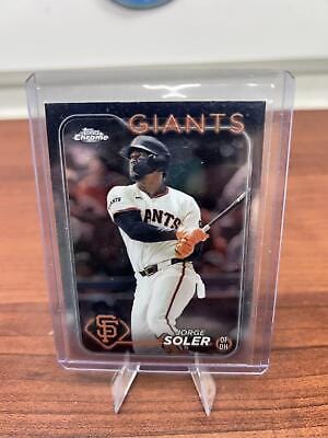 Cheap Sneaks Footwear/Sports Cards Baseball Card 2024 Topps Chrome #223 Jorge Soler