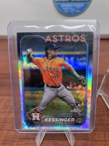 Cheap Sneaks Footwear/Sports Cards Baseball Card 2024 Topps Chrome Logofractor Edition - #193 Grae Kessinger (RC)