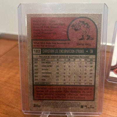 Cheap Sneaks Footwear/Sports Cards Baseball Card 2025 Topps Series 1 Reds Lot,24 Topps Heritage #182 Strand RC, Spencer