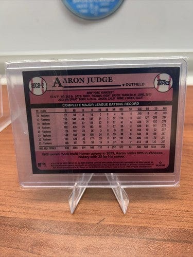Cheap Sneaks Footwear/Sports Cards Baseball Card Aaron Judge 2024 Topps Chrome 1989 35th Anniversary Refractor #89CB-2