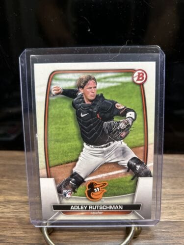 Cheap Sneaks Footwear/Sports Cards Baseball Card Adley Rutschman 2023 Bowman Baseball Rookie Base Card#40 Baltimore Ori