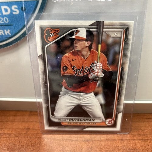 Cheap Sneaks Footwear/Sports Cards Baseball Card Adley Rutschman Lot(2) 2024 Topps Series 1 +24 Bowman Orioles