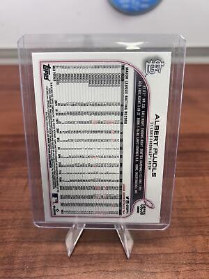 Cheap Sneaks Footwear/Sports Cards Baseball Card Albert Pujols 2022 Topps Chrome Update Baseball Card #USC50 Cardinal