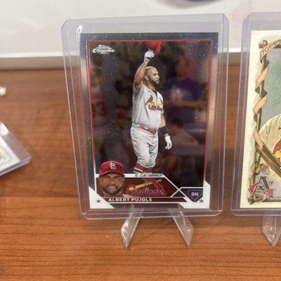 Cheap Sneaks Footwear/Sports Cards Baseball Card Albert Pujols, Yadier Molina Lot(3) 2023 Topps Chrome #143,#14 2023 Al
