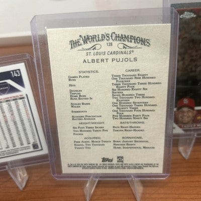 Cheap Sneaks Footwear/Sports Cards Baseball Card Albert Pujols, Yadier Molina Lot(3) 2023 Topps Chrome #143,#14 2023 Al