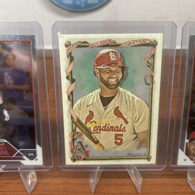 Cheap Sneaks Footwear/Sports Cards Baseball Card Albert Pujols, Yadier Molina Lot(3) 2023 Topps Chrome #143,#14 2023 Al