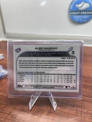 Cheap Sneaks Footwear/Sports Cards Baseball Card Alek Manoah 2022 Topps Chrome Refractor #36 Toronto Blue Jays