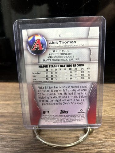 Cheap Sneaks Footwear/Sports Cards Baseball Card Alek Thomas 2023 Bowman Platinum Arizon Diamondbacks Baseball Card #17