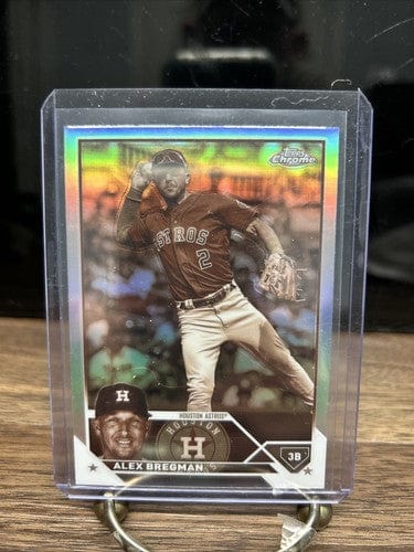Cheap Sneaks Footwear/Sports Cards Baseball Card Alex Bregman Houston Astros 2023 Topps Chrome Sepia Refractor Baseball