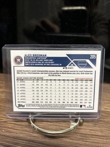 Cheap Sneaks Footwear/Sports Cards Baseball Card Alex Bregman Houston Astros 2023 Topps Chrome Sepia Refractor Baseball