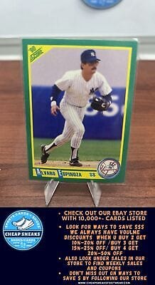 Cheap Sneaks Footwear/Sports Cards Baseball Card Alvaro Espinoza 1990 Score #101 New York Yankees