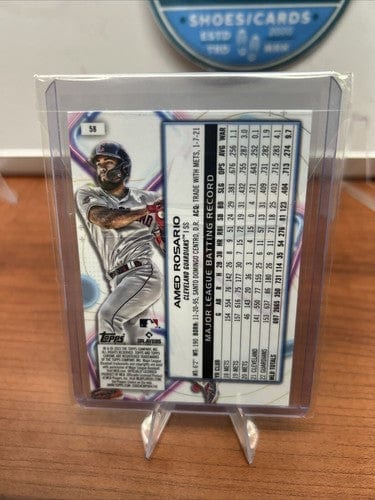 Cheap Sneaks Footwear/Sports Cards Baseball Card Amed Rosario 2023 Topps Cosmic Chrome Baseball # 58 Cleveland Guardian