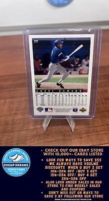 Cheap Sneaks Footwear/Sports Cards Baseball Card Andre Dawson 1993 Upper Deck #777 Boston Red Sox
