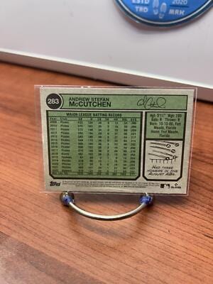 Cheap Sneaks Footwear/Sports Cards Baseball Card Andrew McCutchen 2023 Topps Heritage #283 Milwaukee Brewers