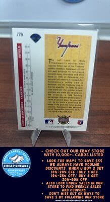 Cheap Sneaks Footwear/Sports Cards Baseball Card Andy Stankiewicz RC 1992 Upper Deck #779 New York Yankees