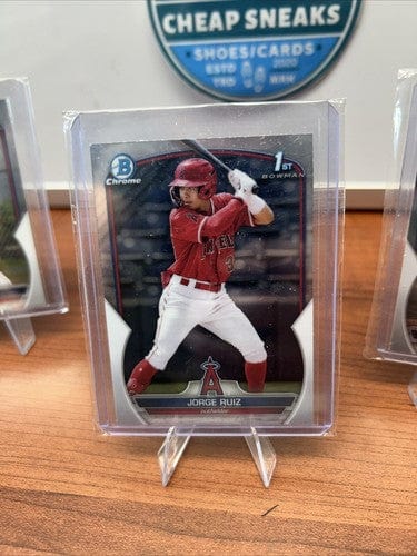 Cheap Sneaks Footwear/Sports Cards Baseball Card Angel 1st Bowman Lot (5) 3 Jorge Ruiz,De’ Jesus, Minnacci