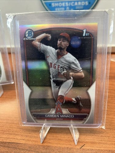 Cheap Sneaks Footwear/Sports Cards Baseball Card Angels 1st 2024 Bowman Chrome Lot (Ruiz,De’ Jesus, Minnacci Is Refr