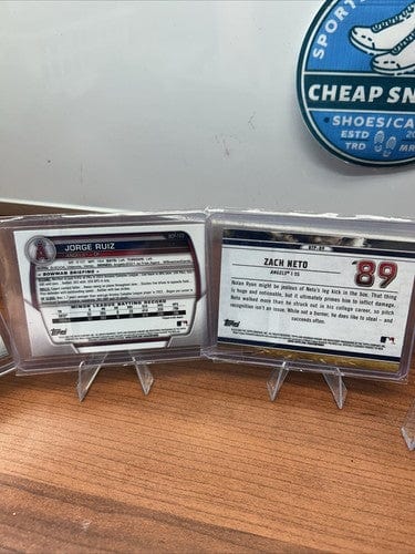 Cheap Sneaks Footwear/Sports Cards Baseball Card Angels 2022/2023 Bowman Chrome Lot (8) 6 1st Bowman’s