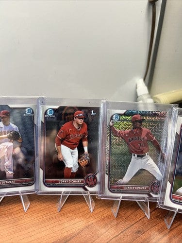 Cheap Sneaks Footwear/Sports Cards Baseball Card Angels 2022/2023 Bowman Chrome Lot Of 9