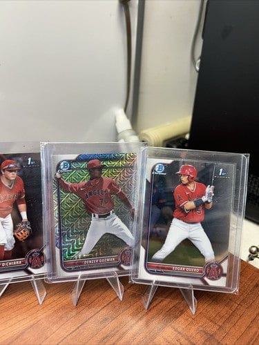 Cheap Sneaks Footwear/Sports Cards Baseball Card Angels 2022/2023 Bowman Chrome Lot Of 9