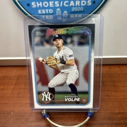Cheap Sneaks Footwear/Sports Cards Baseball Card Anthony Volpe 2024 Topps Baseball Series 1 Future Stars #180 New York