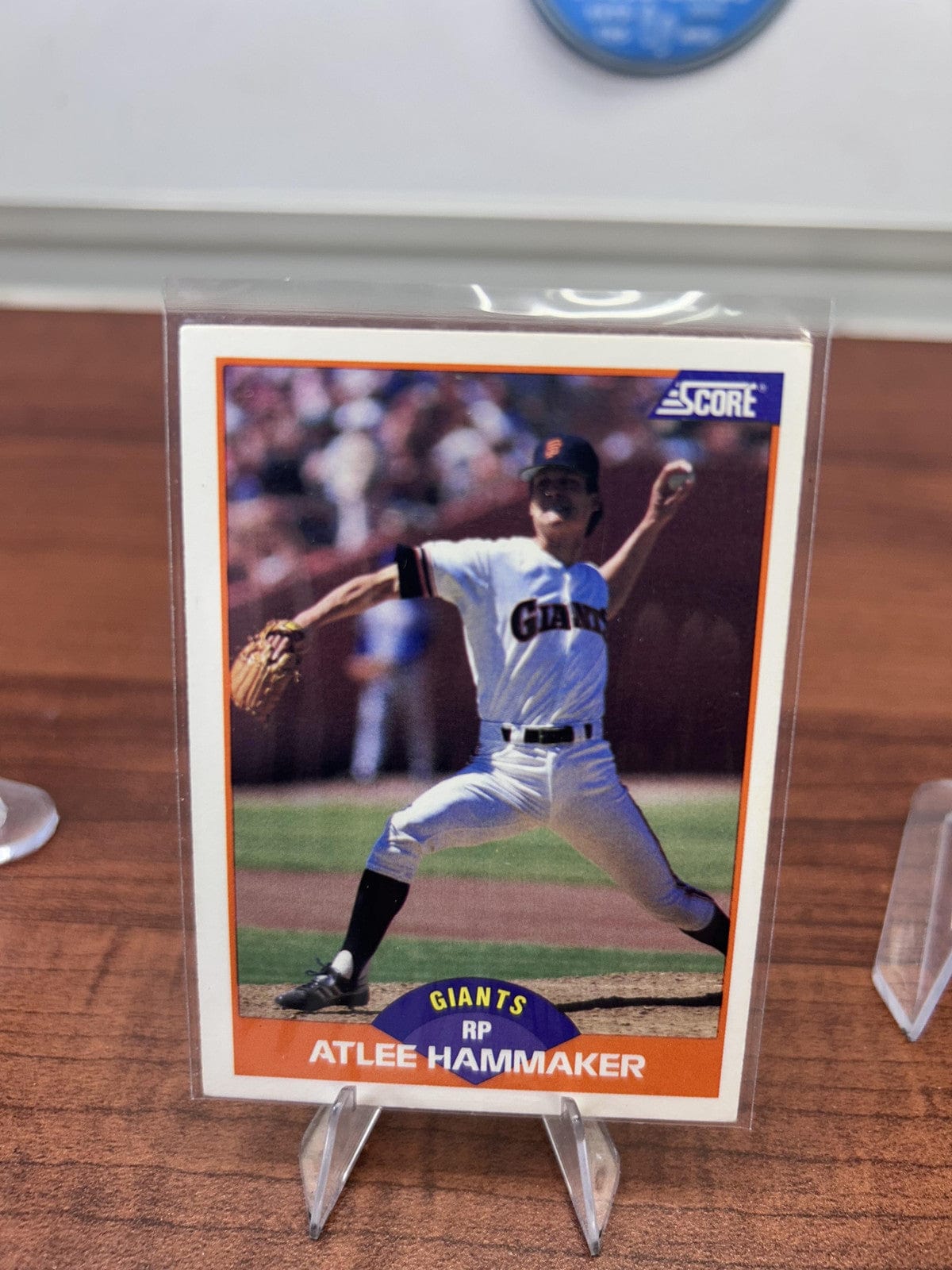 Cheap Sneaks Footwear/Sports Cards Baseball Card Atlee Hammaker 1989 Score #422 San Francisco Giants