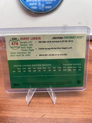 Cheap Sneaks Footwear/Sports Cards Baseball Card Barry Larkin 2023 Topps Chrome Platinum Anniversary #478 Cincinnati Re