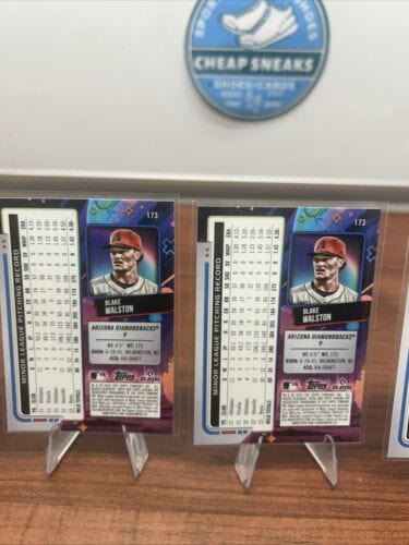Cheap Sneaks Footwear/Sports Cards Baseball Card Blake Walston (RC) 2024 Topps Chrome Cosmic #173 Diamondbacks Rookie L