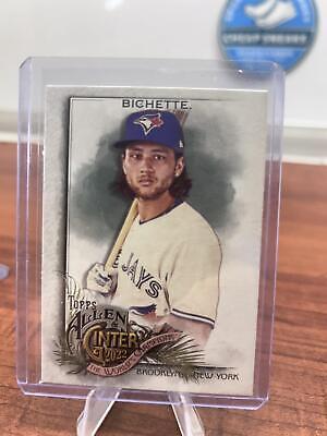 Cheap Sneaks Footwear/Sports Cards Baseball Card Bo Bichette 2022 Topps Allen & Ginter Silver Portrait #32 Toronto Blue