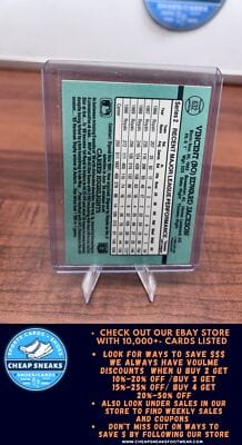 Cheap Sneaks Footwear/Sports Cards Baseball Card Bo Jackson 1991 Donruss #632 Kansas City Royals